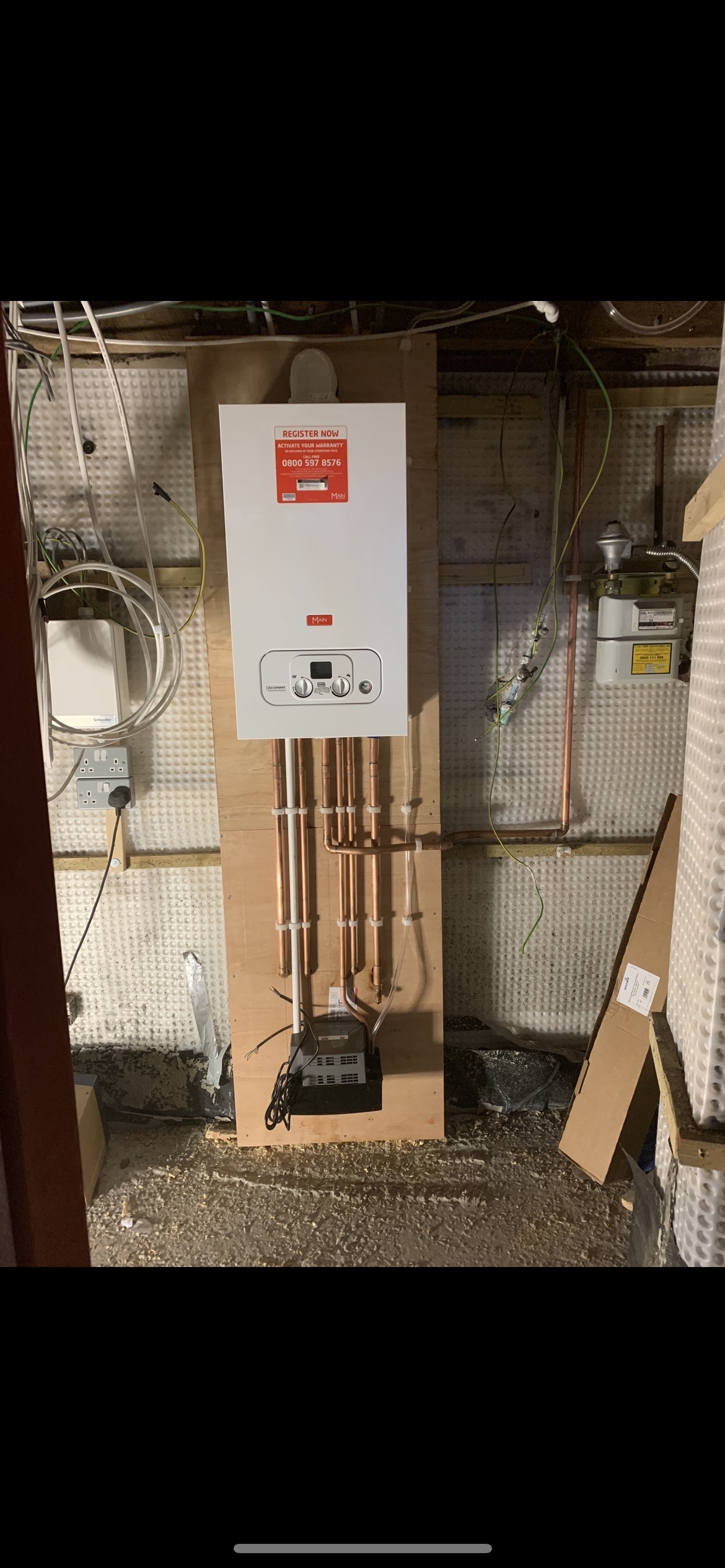 New boiler installation by TP Nolan